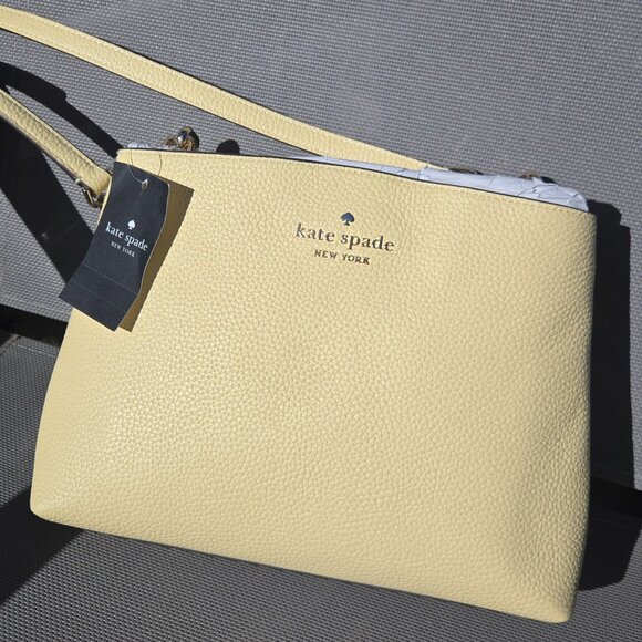 Kate Spade Matching Set Pebble Leather Crossbody and Bi-Fold Wallet - Picture 4 of 6